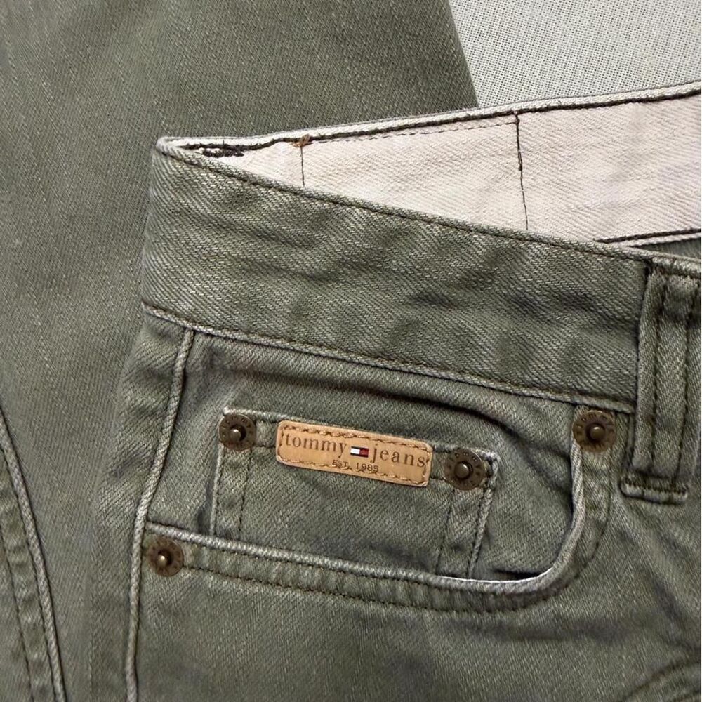 Tommy-hilfiger Women's Green and Khaki Jeans